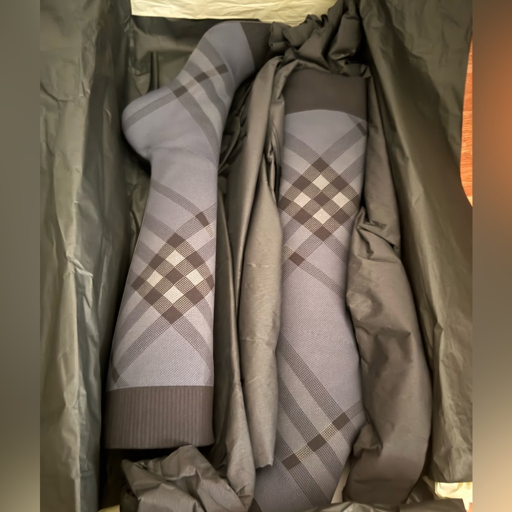 Burberry check sock boots - Picture 4 of 9